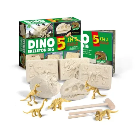 5 In 1 Dino Dig Kit (1) پکیج حفاری دایناسور