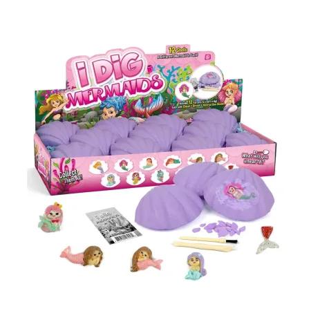 I Dig Mermaid,12 Asst (7) کیت حفاری صدف (دونه ای) - Image 7