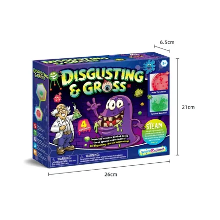 Science Explore! Disgusting & Gross Science (5) کیت علمی چندش - Image 5
