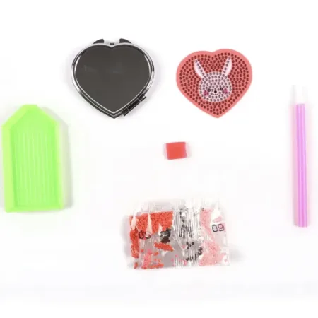 آینه نقاشی الماسی خرگوش - Image 2