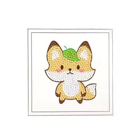 IMG_7166 استیکر نقاشی الماسی طرح روباه - Image 1