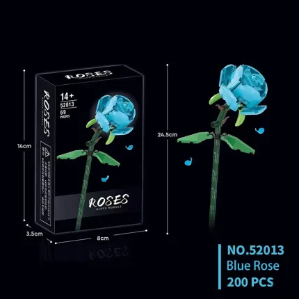 لگو گل رز آبی