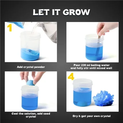 Crystal growing kit