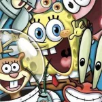 نقاشی الماسی باب اسفنجی