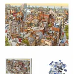 پازل هزار تکه شرلوک بسته بندی آسیب دیده