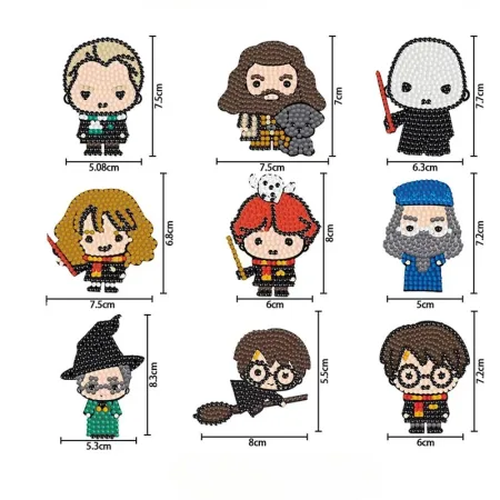 استیکر نقاشی الماسی هری پاتر - Image 2