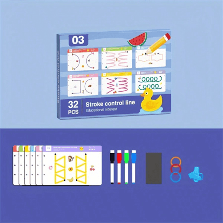 کیت افزایش مهارت قلم - دست ورزی کودکان با اتصال نقطه به نقطه - Image 3