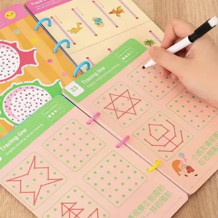 کیت افزایش مهارت قلم - دست ورزی کودکان با اتصال نقطه به نقطه - Image 2