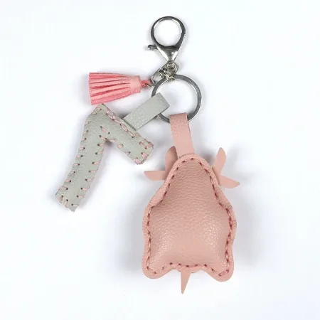 کیت ساخت آویز جاسوئیچی طرح گاو صورتی - Image 4