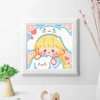 تابلو نقاشی الماسی انجل