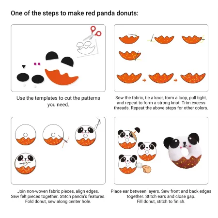 کیت ساخت عروسک دوناتی - Image 4