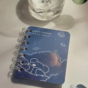 دفترچه طرح ابر آبی