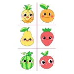 پک استیکر نقاشی الماسی طرح میوه - Image 2