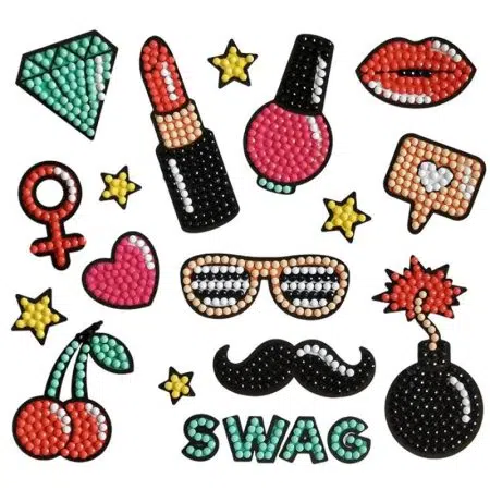 پک استیکر نقاشی الماسی کد۳۳ - Image 1