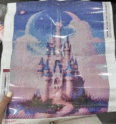 کیت نقاشی الماسی قلعه دیزنی - Image 2