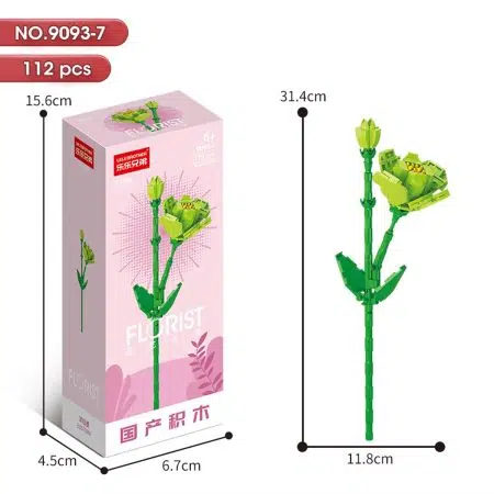 لگو گل فلوریست لیسیانتوس - Image 1