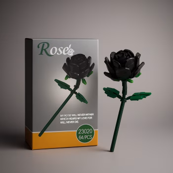 لگو گل رز مشکی