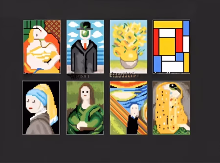 پک نقاشی الماسی ۸تایی کد ۰۹ - Image 1