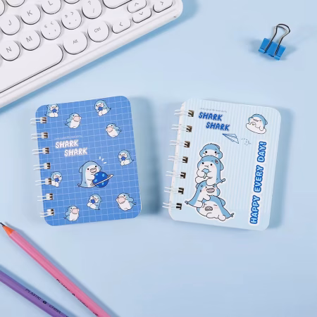 پک 4 تایی دفترچه طرح کوسه - Image 2