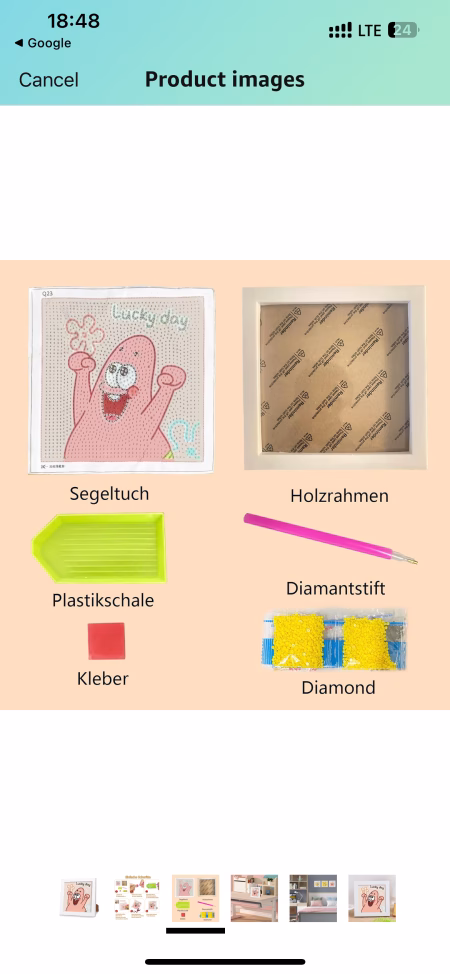 تابلو نقاشی الماسی پاتریک - Image 2